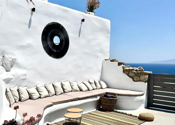 Сasa de vacaciones Infinity View Mykonos Playa Kalo Livadi